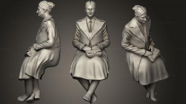 Figurines of people People64 3d model